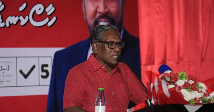 ”ޑރ. މުއިއްޒަކީ ކުޑަ ޕާޓީއަކުން ނިކުތް އެމްޑީޕީގެ އެޖެންޓެއް“ ޑރ.ވަހީދު