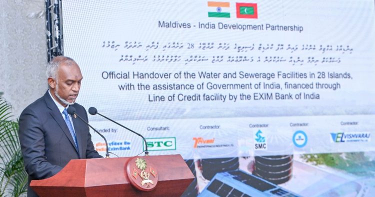 އިންޑިއާއަކީ އަގު ނުކުރެވޭހާ އެހީތެރިކަމެއް ފޯރުކޮށްދޭ އެންމެ ގާތް އެކުވެރިޔާ – ރައީސް ޑރ.މުހައްމަދު މުއިއްޒު